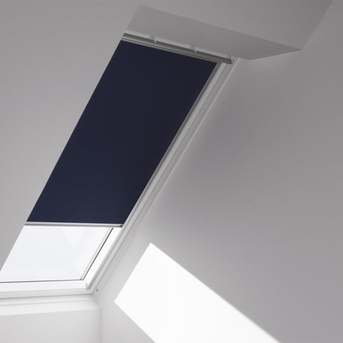 VELUX® Verdunkelungsrollo Alu Linie MK04 Olivgrün 4567 Elektro (DML)