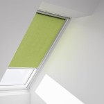 VELUX&reg; Stoffrollo Alu Linie PK10 Azurblau 1952 solar (RSL)