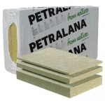 Mineralwolle Putzr&auml;gerplatte Petrafas 1000x600x80mm (3,00m2/Pack,Pal.36,00m&sup2; ) / m2