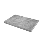 Friedl Largo Bodenplatte 89,8 x 59,8 x 5,0 cm (1,08m2/Lage, 8,64m2 /Pal.) basalt - schattiert