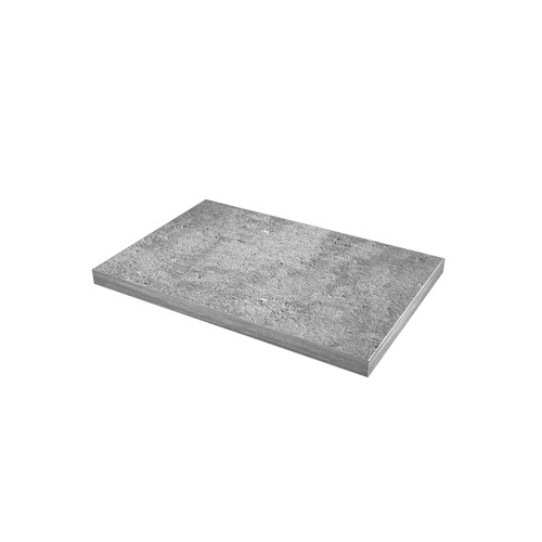 Friedl Largo Bodenplatte 89,8 x 59,8 x 5,0 cm (1,08m2/Lage, 8,64m2 /Pal.) eisgrau - schattiert