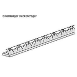 Deckenträger Nutzlast 5KN/m2 2,00m