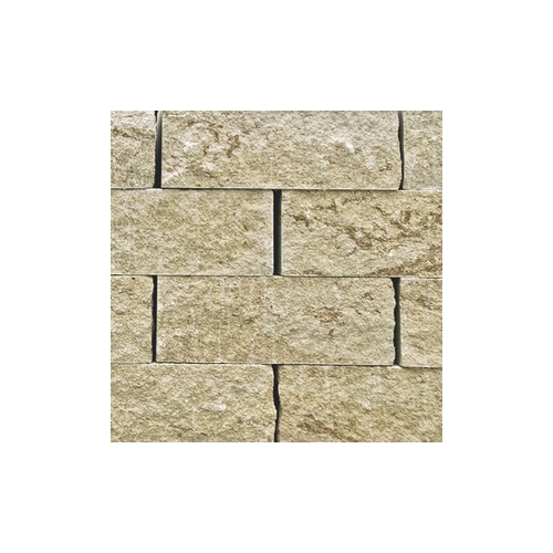 Friedl Mauerblock Momento 60x24x7,5cm (Pal = 48Stk.) / Stk. kalkstein schattiert