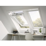 VELUX&reg; Schwingfenster GGU Kunsstoff MK04 78x98 Aluminium 3-fach Verglasung GGU 66 Energiebalance Uw =max.1,0